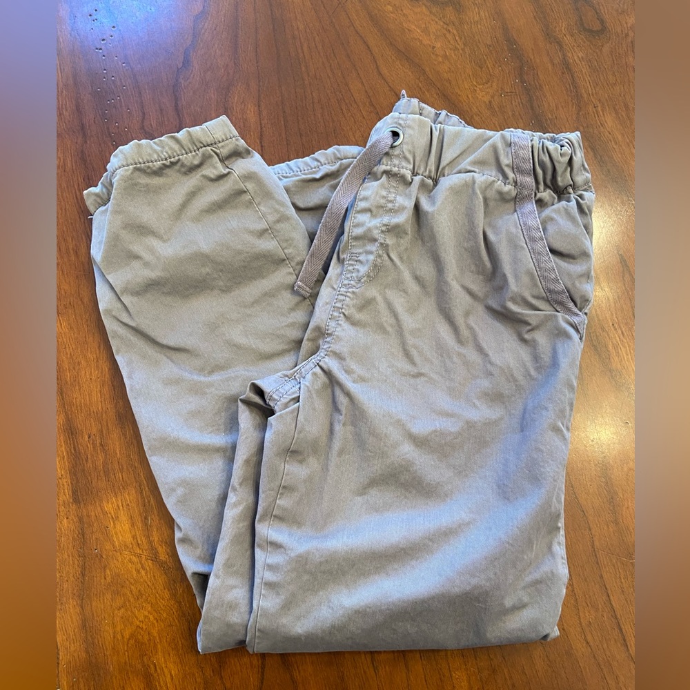 Tommy Bahama Kids Boys Chino Gray Pants Pull On Lined size 7